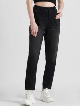 ONLY - Black High Rise Ankle Fit Jeans