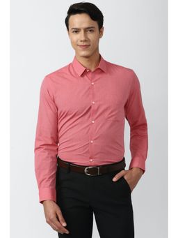 Peter England - Men Pink Slim Fit Formal Shirt