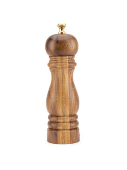 NATURALLY YOURS - Brown Wooden 7Inch Pepper Mill