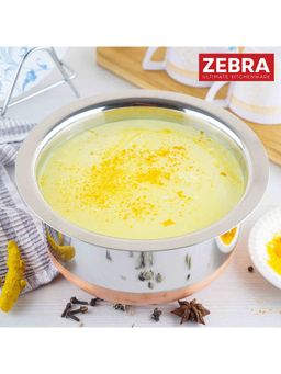 ZEBRA - Stainless Steel Copper Bottom Tope, 1L