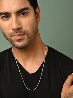 CLARA - 925 Silver Soren Men Chain Necklace in 24 Inches