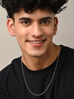 CLARA - 925 Silver Cable Men Chain Necklace in 24 Inches