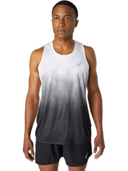 ASICS - Kasane Singlet White Mens Tanks