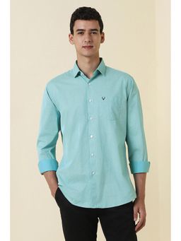 Allen Solly - Men Aqua Sport Fit Printed Full Sleeves Casual Shirt