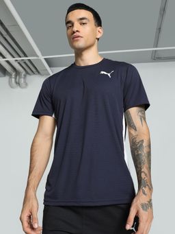 Puma - Cross the Line 2.0 Men Navy Blue T-Shirt