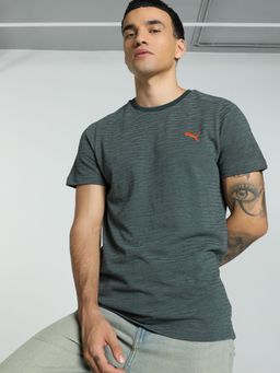 Puma - Jacquard Men Green T-Shirt