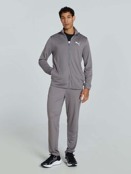 Puma - Performance Solid Mens Grey Tracksuits (Set of 2)