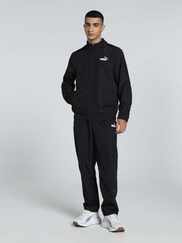 Puma - Ess Poly Woven Mens Black Tracksuits (Set of 2)