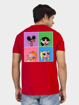 Greylongg - Red Comfortable Men Round Neck T-Shirt