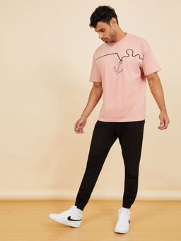Styli - Front Graphic Oversized T-shirt