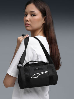 Puma - Unisex Metallic Durable Barrel Sling Bag