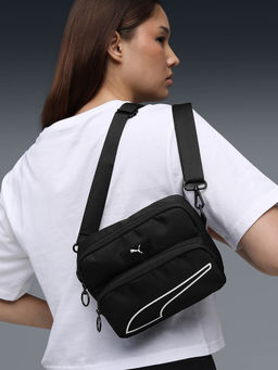 Puma - Unisex Metallic Stylish Compact Sling Bag
