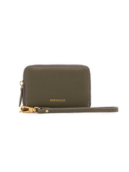 MIRAGGIO - Green Maya Solid Wallet (S)
