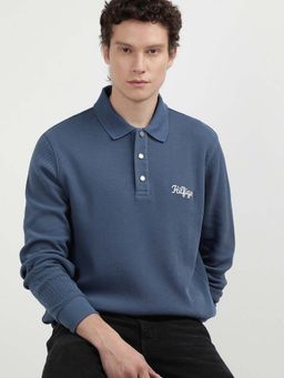 Tommy Hilfiger - Grey Chainstitch Polo T-shirt