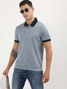 Tommy Hilfiger - Grey Dc Geo Slim Polo T-shirt