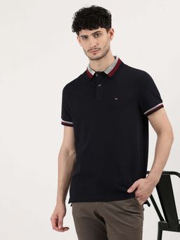 Tommy Hilfiger - Two Tone Shado Collar Polo T-shirt