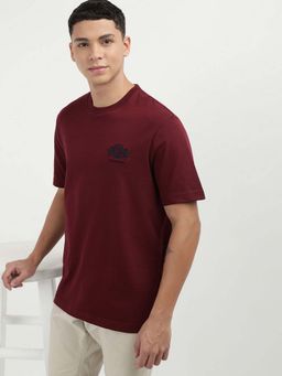 Tommy Hilfiger - Red Small Crest Embro T-shirt