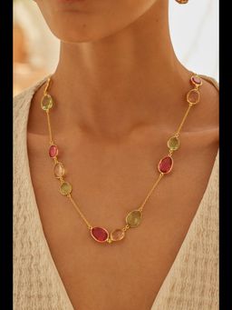 MISS JO - Multi-Color Lucia Bloom Necklace