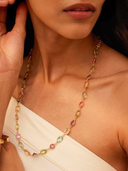 MISS JO - Multi-Color Azure Whisper Necklace