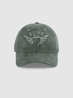 Being Human - Green Embroidered Men's Baseball adjustable Cap