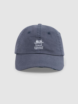 Being Human - Blue Embroidered Men's Baseball adjustable Cap