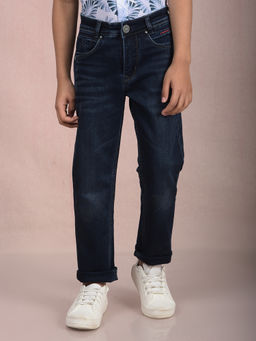 CRIMSOUNE CLUB - Boy Navy Blue Jeans
