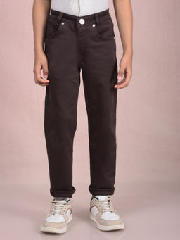 CRIMSOUNE CLUB - Boy Brown Jeans