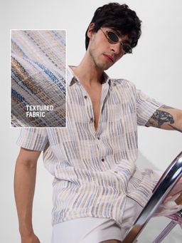 The Souled Store - Originals: Off White Men Shirt