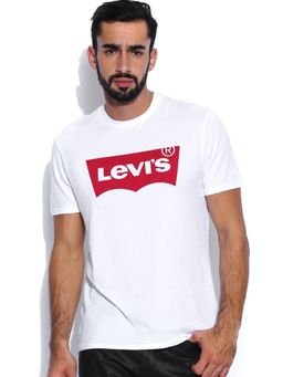 Levi's - Men White Logo T-Shirt