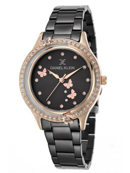 Daniel Klein - Analog Black Dial Women's Watch-DK.1.12493-5