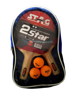 STAG - 2 Star Table Tennis Kit
