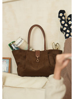 AMREE - Brown Zoe Tote Bag