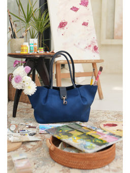 AMREE - Blue Zoe Electric Tote Bag