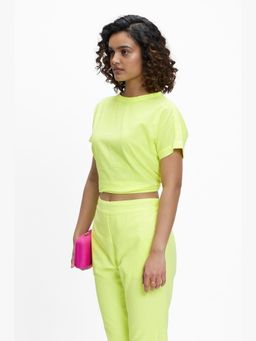 TERRA LUNA - Mallorca Yellow Khadi T-shirt