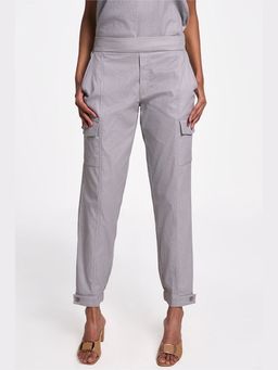TERRA LUNA - Women Grey Astrid Pant