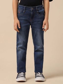 U.S. POLO ASSN. - Kids Boys Whiskered Slim Fit Jeans