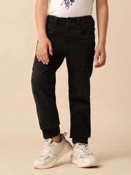 U.S. POLO ASSN. - Kids Boys Stone Washed Relaxed Fit Jeans