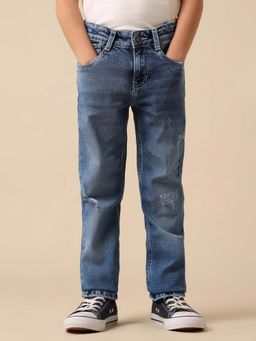 U.S. POLO ASSN. - Kids Boys Whiskered Relaxed Fit Jeans