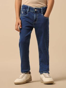 U.S. POLO ASSN. - Kids Boys Stone Washed Slim Fit Jeans