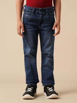 U.S. POLO ASSN. - Kids Boys Stone Washed Relaxed Fit Jeans