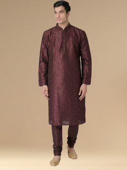 Sanwara - Mens Premium Styled Woven Kurta & Pyjama (Set of 2)