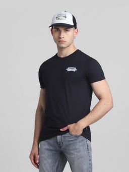 Jack & Jones - Black Slim Fit T-Shirt