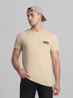 Jack & Jones - Brown Slim Fit T-Shirt