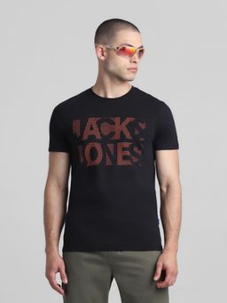 Jack & Jones - Black Slim Fit T-Shirt