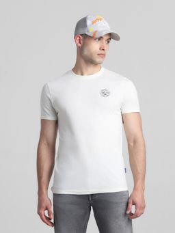 Jack & Jones - White Slim Fit T-Shirt