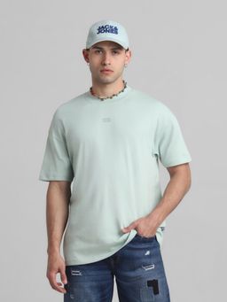 Jack & Jones - Green Oversized Drop Shoulder T-Shirt