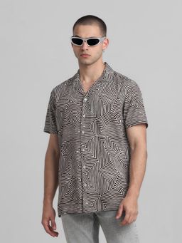 Jack & Jones - Brown Regular Fit Shirt