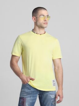 Jack & Jones - Yellow Regular Fit T-Shirt