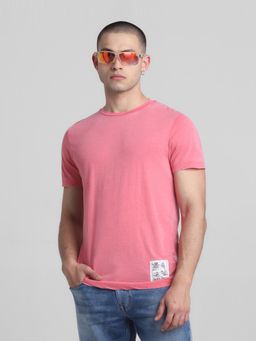 Jack & Jones - Pink Regular Fit T-Shirt