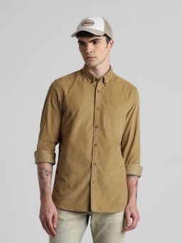 Jack & Jones - Brown Slim Fit Shirt